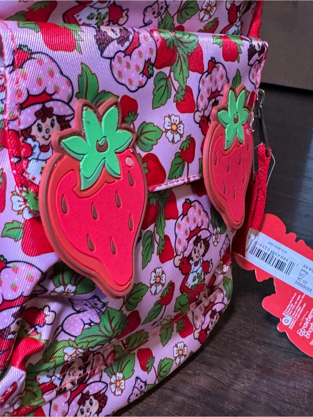 Strawberry Shortcake Pink Mini Backpack